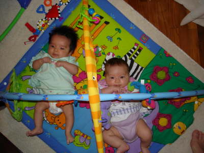 Izel and Emika in the Gym