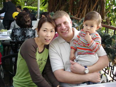 Lunch with Hifumi, David, and Remi