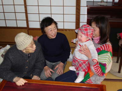 Meeting Great Grandma