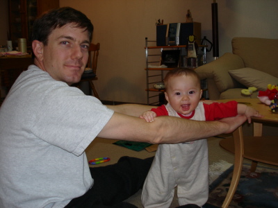 Having fun on two feet