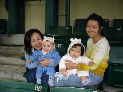 We have matching hoods!