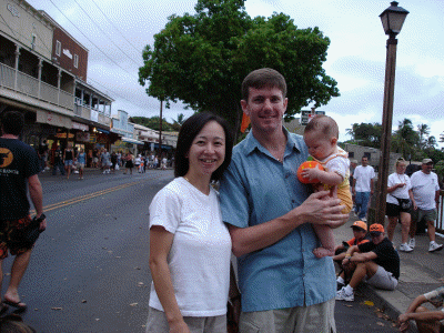 Enjoying Halloween in Lahaina